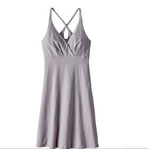 Patagonia light grey halter dress size S